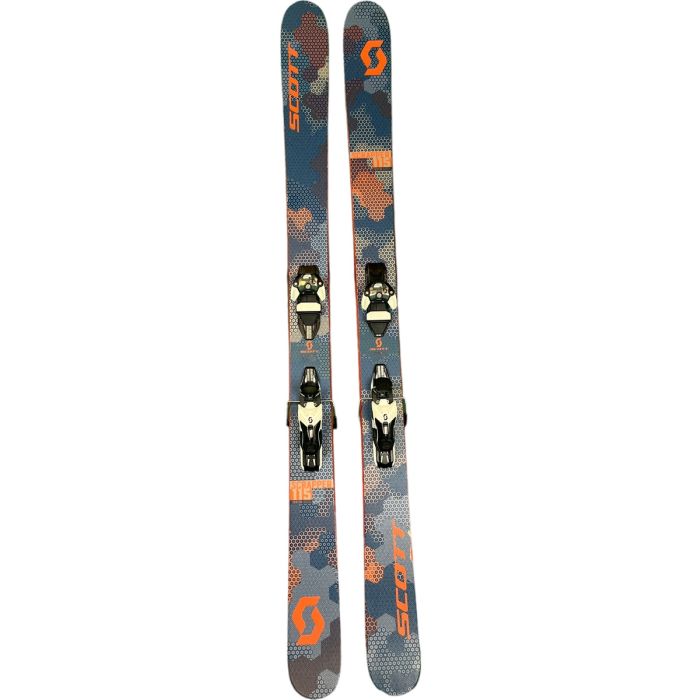 Sci Scott Scrapper 115 con attacchi, vista laterale completa.
