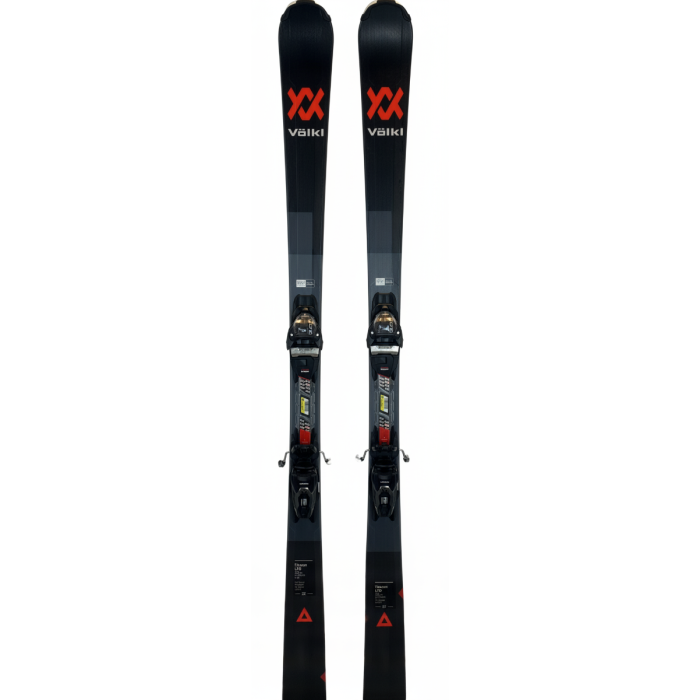 Sci Völkl Deacon LTD 2024, design elegante e attacchi da sci montati.