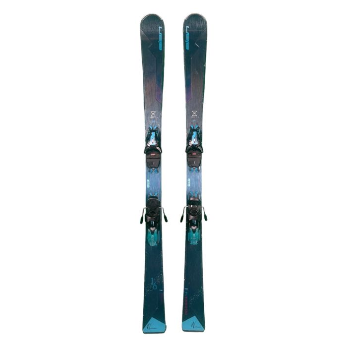Elan Insomnia 16 sci donna 2023 vista laterale blu con attacchi inclusi