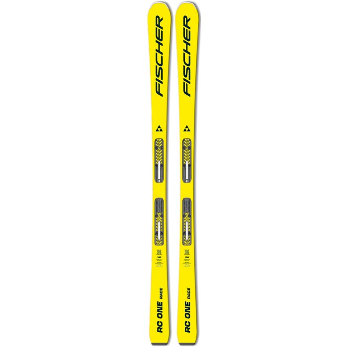 Fischer RC ONE RACE SLR PRO 2026, sci da pista per principianti, grafica nera e arancione