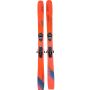 Sci Elan Ripstick 116 con attacchi, vista laterale su sfondo bianco.