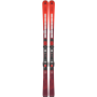 Sci Atomic Redster G9 Revoshock 2025, vista frontale con attacchi montati.