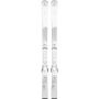 Atomic Cloud C7 White 2025: sci da donna eleganti e performanti, vista frontale.