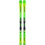 Sci Elan ACE SCX 2026, vista frontale con grafica verde e nera.