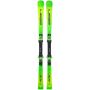 Elan Ace SLX 154 cm verde, vista laterale con attacchi visibili