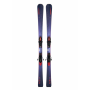Sci Elan Primetime N5 visti di fronte con attacchi montati.