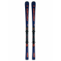 Sci Fischer The Curv DTX visti di lato, con attacchi montati.