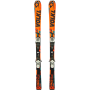 Sci Völkl Racetiger GS Junior, vista laterale con attacchi montati.