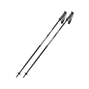 Coppia di bastoncini da trekking Fizan Storm Zwart, perfetti per escursioni e passeggiate.