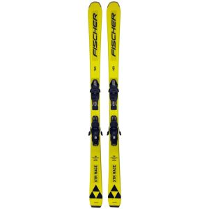 Sci Fischer Xtr Race Yellow 2025 con attacchi, vista laterale completa.