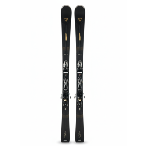 Rossignol Nova 10 TI 2024: sci da pista con attacchi, vista laterale.