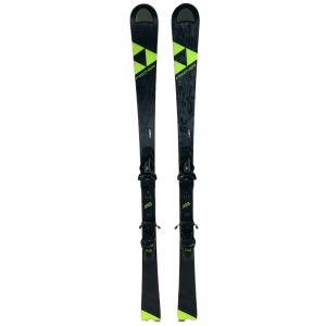 Fischer RC4 WORLDCUP SC 2020, sci racecarver nero e giallo, vista laterale
