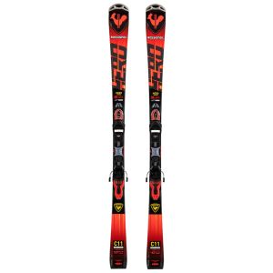 Rossignol Hero Limited 2023 sci carving rosso, attacchi inclusi