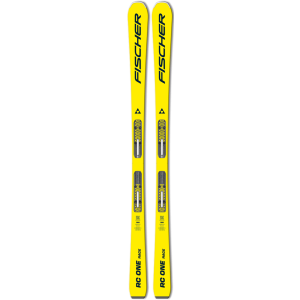 Fischer RC ONE RACE SLR PRO 2026, sci da pista per principianti, grafica nera e arancione